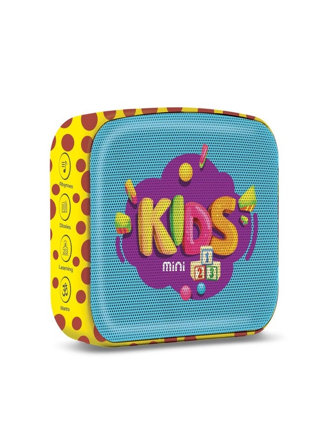 كارفان جهاز Saregama Carvaan Mini Kids - مُحمّل مسبقًا بالقصص والأناشيد والدروس والترانيم مع مدخل ومخرج بلوتوث/USB/AUX - Image 1